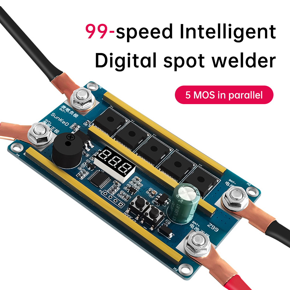 Diy Electronics Spot Welder - Z99 12V Portable Spot Welder Kit,