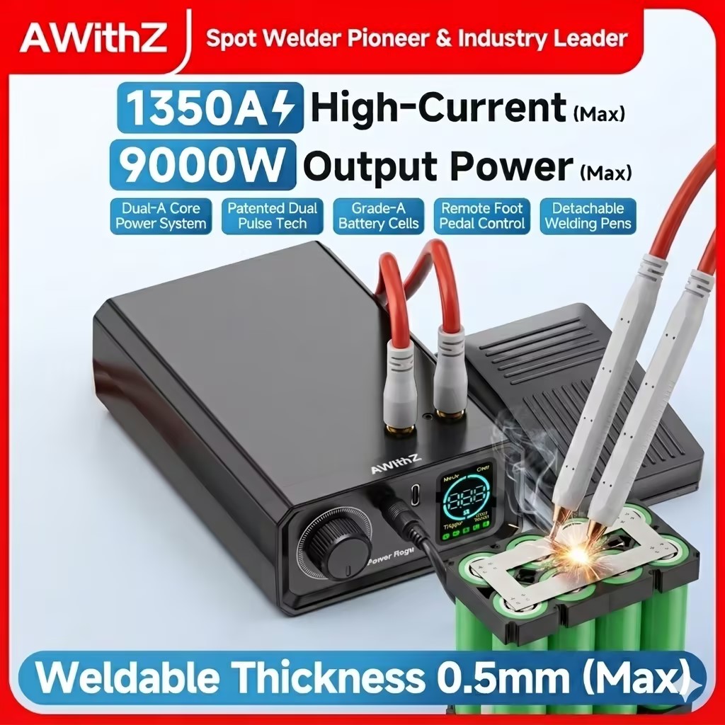Diy Electronics Spot Welder - Awithz 9000W Spot Welder High Power