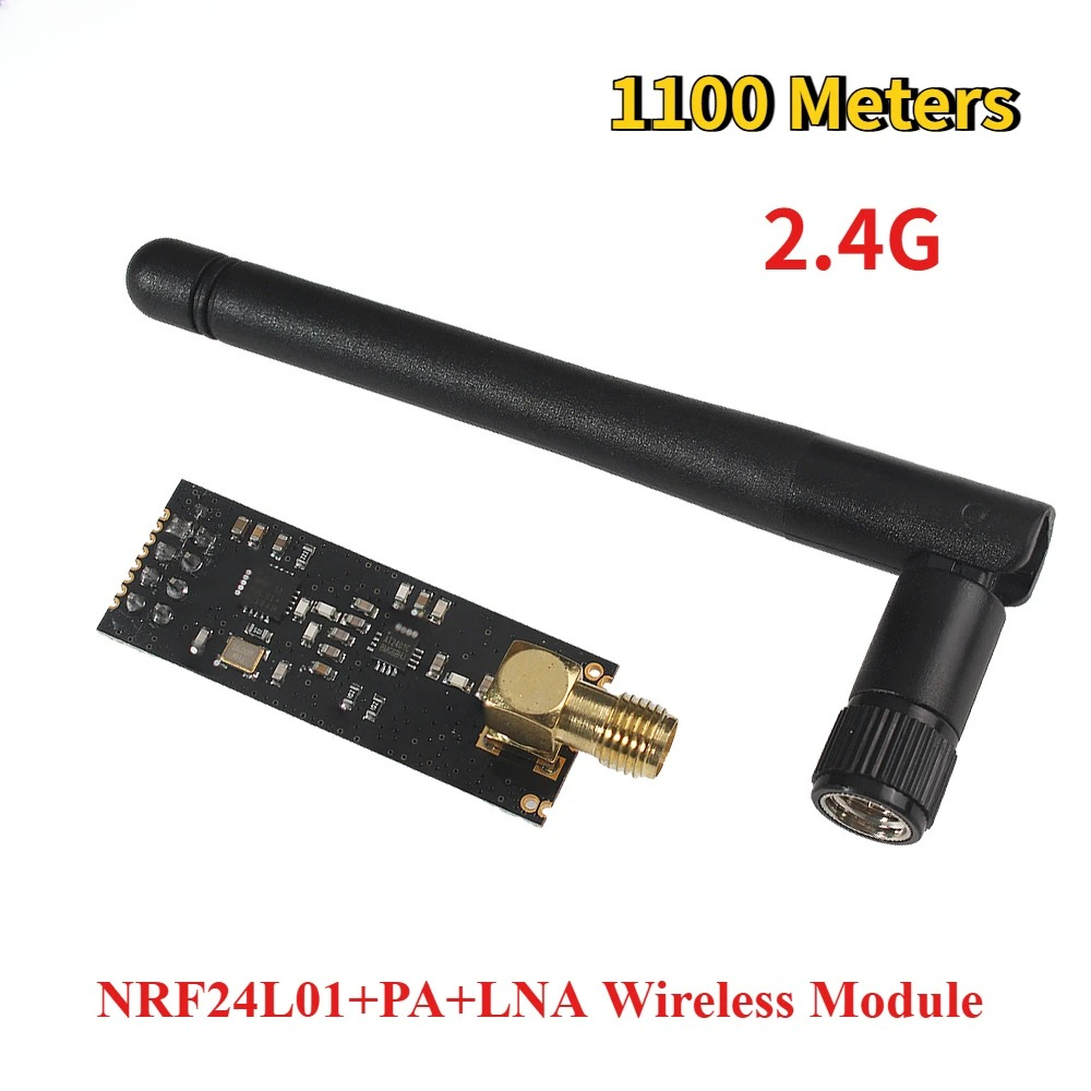 Nrf24L01 Module Wireless - 1 Kit NRF24L01 Wireless Module +PA+LNA