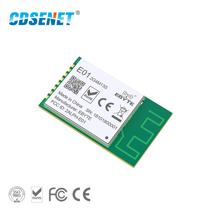 Nrf24L01 Module Wireless - 5 Chiếc NRF24L01P 2.4GHz 20MW E01-2G4M13S
