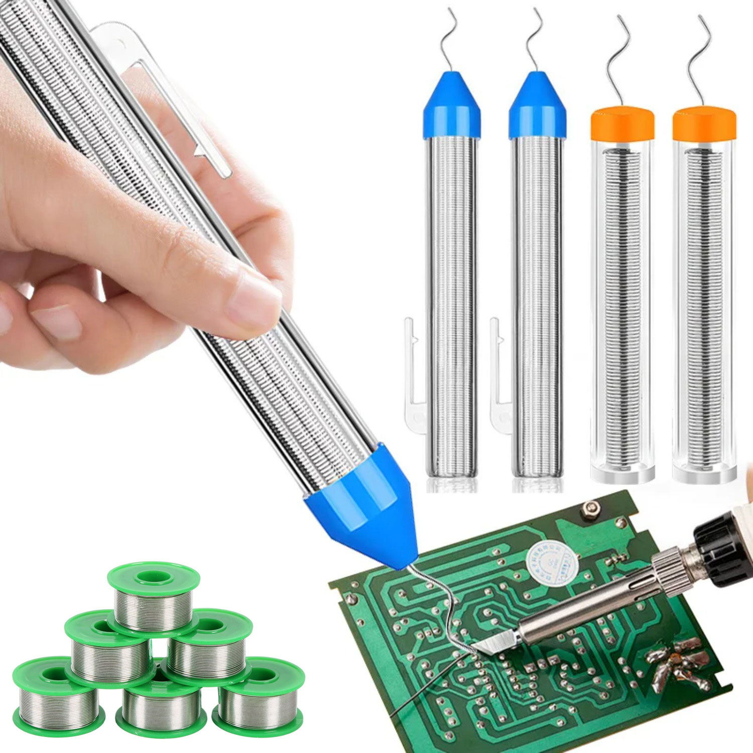 Flux Pen Electronics - Lead Free Pen-Type Solder Wire 0.8/1.0mm