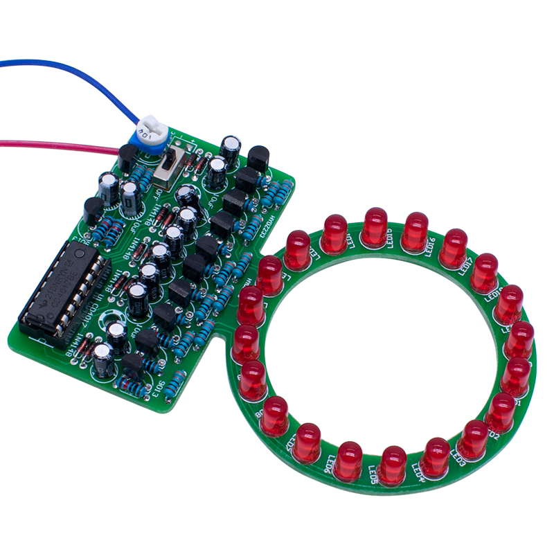 CD4017 Ring Gradient LED Flowi - đánh giá và giá Diy Electronics Projects For Students