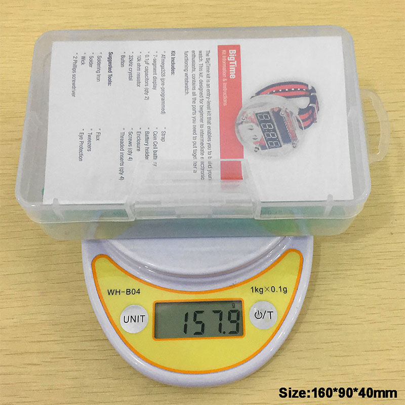 Single Chip LED Kit Clock DIY  - đánh giá và giá Learn Diy Electronics