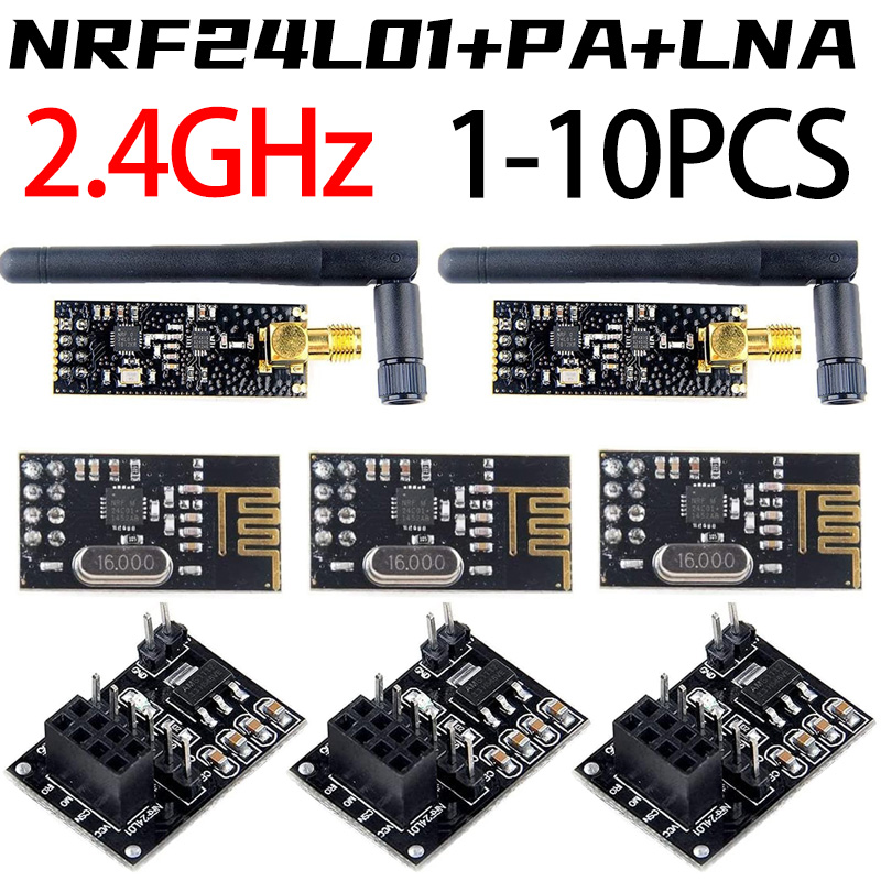 NRF24L01+ 2.4G wireless data t - đánh giá và giá Nrf24L01 Module Wireless