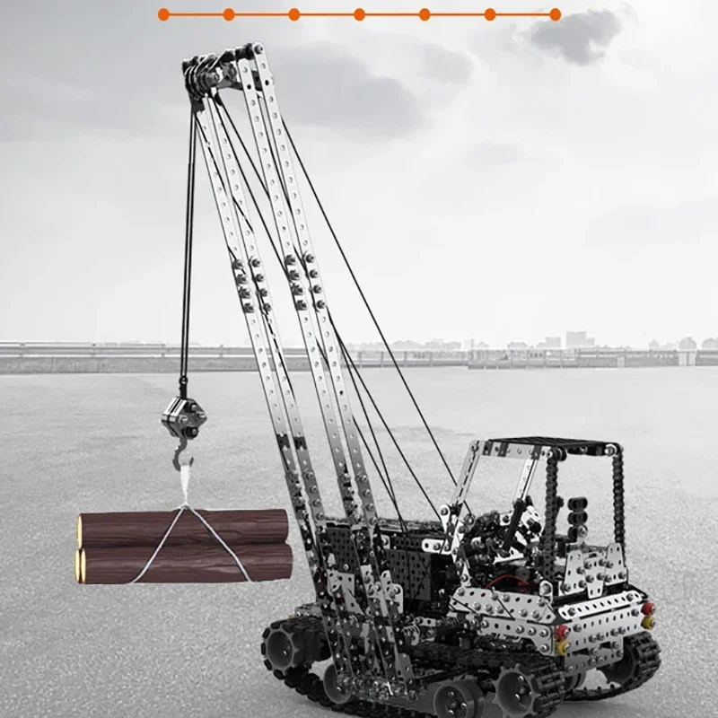 DIY Metal RC Crane Electric Ho - đánh giá và giá Diy Electric Car
