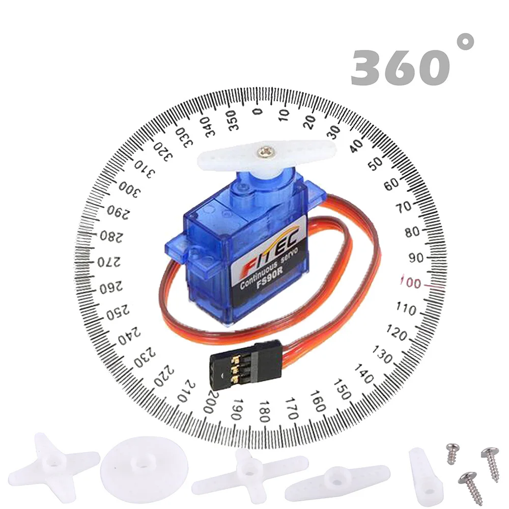 Feetech Mini FS90R Micro Servo - đánh giá và giá Diy Electric Car