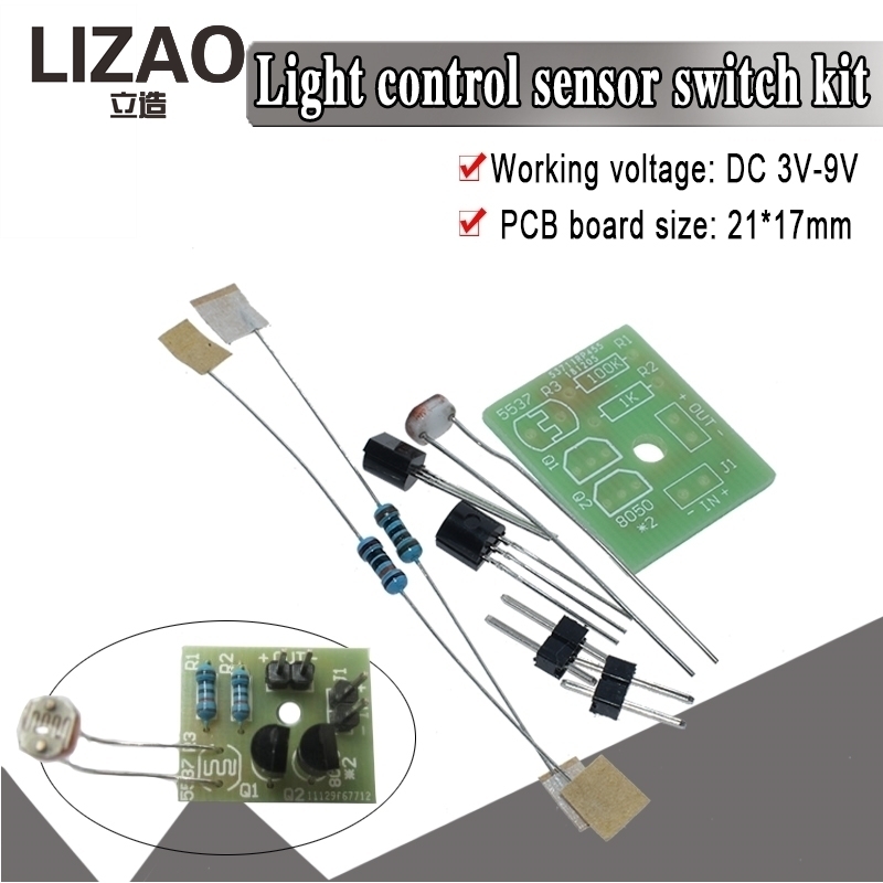 Light Control Sensor Switch DI - đánh giá và giá Diy Electronics Projects For Students
