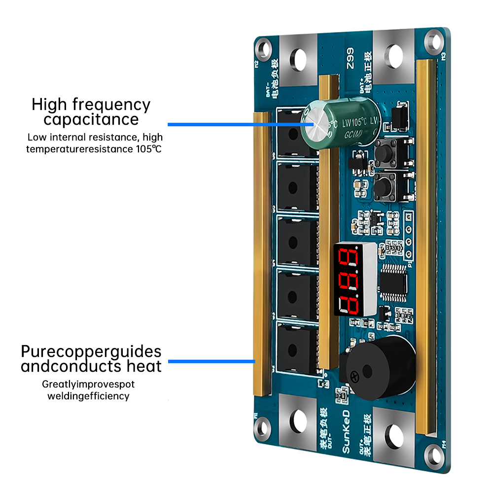 Z99 12V Portable Spot Welder K - đánh giá và giá Diy Electronics Spot Welder