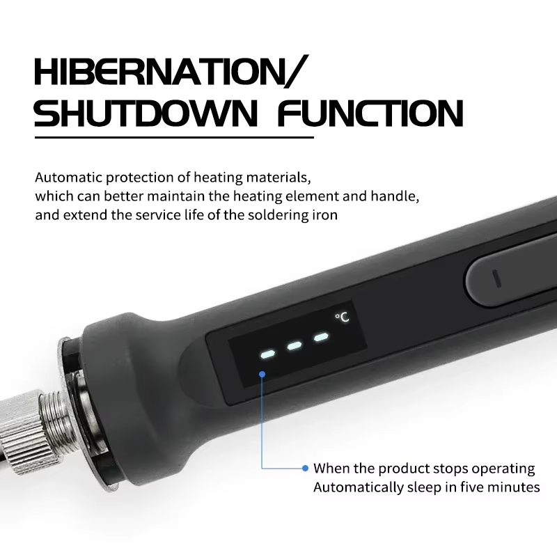 100W Digital Soldering Iron Ki - đánh giá và giá Learn Diy Electronics