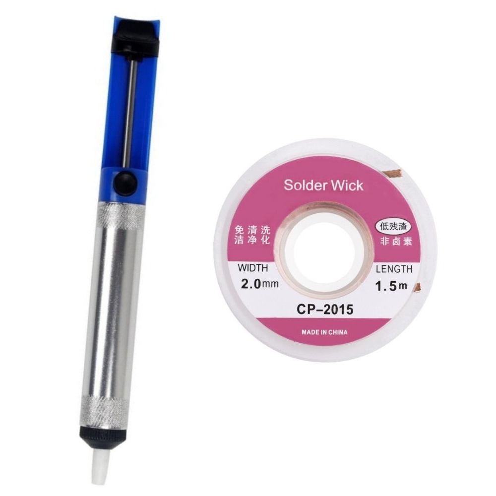 Aluminum Desoldering Pump Vacu - đánh giá và giá Flux Pen Electronics