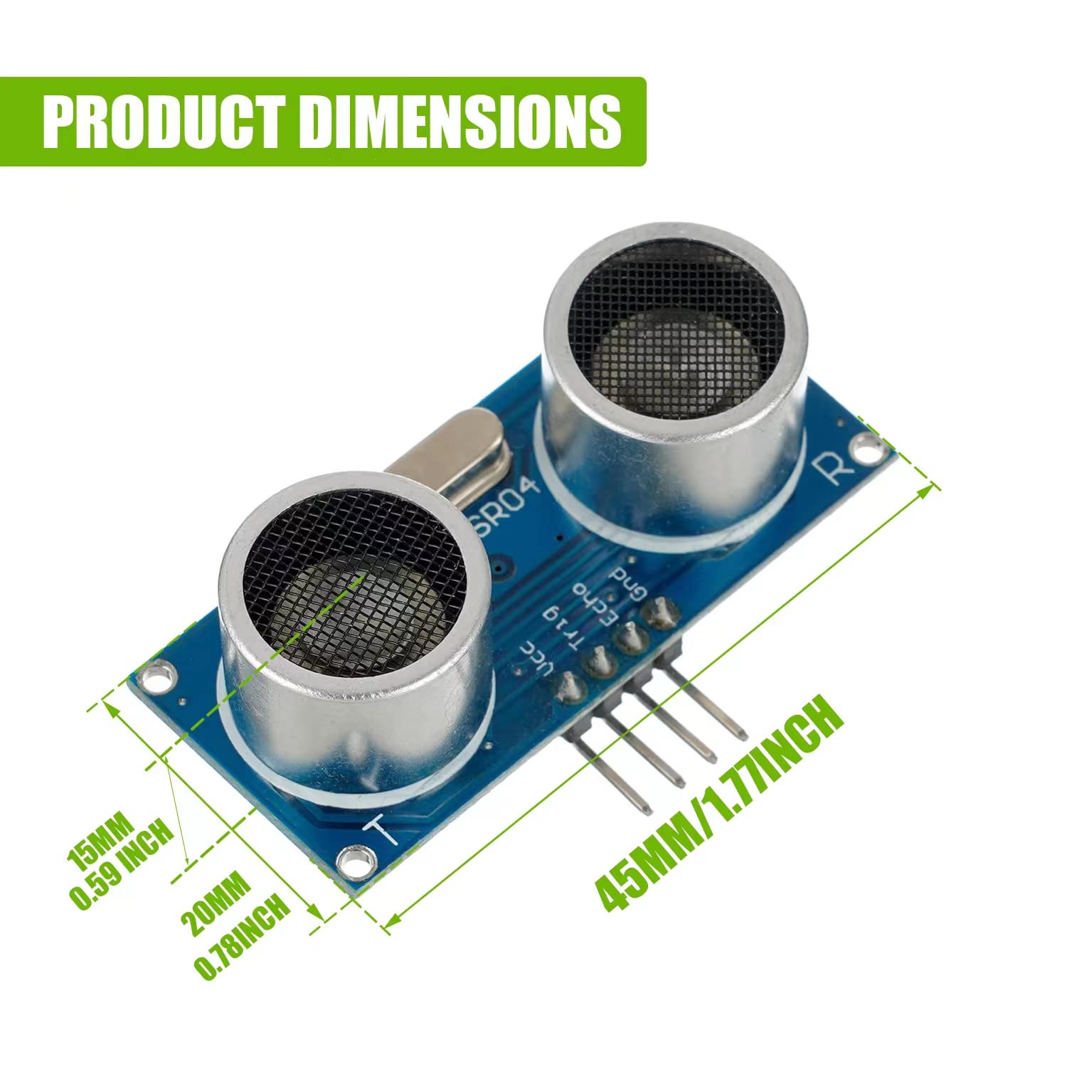 10pcs HC-SR04 Ultrasonic Senso - đánh giá và giá Ultrasonic Sensor Hc