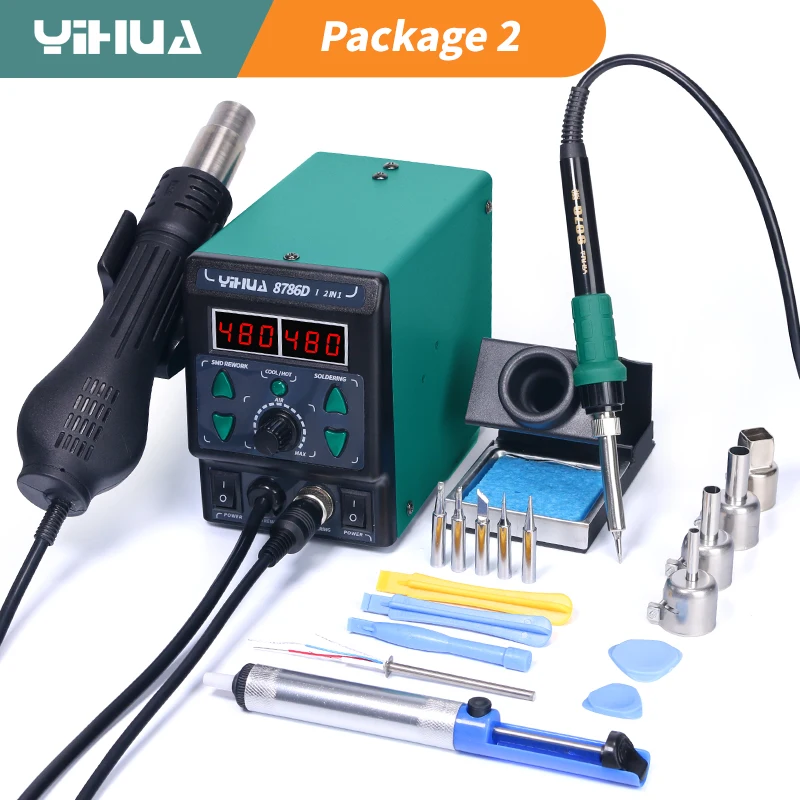 YIHUA 8786D Soldering Iron Hot - đánh giá và giá Useful Diy Electronics