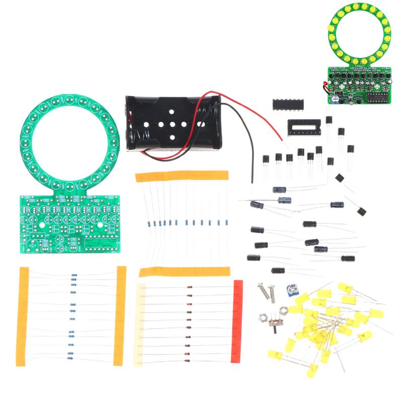 DIY LED Water Flowing Light Ki - đánh giá và giá Diy Electronics Projects For Students