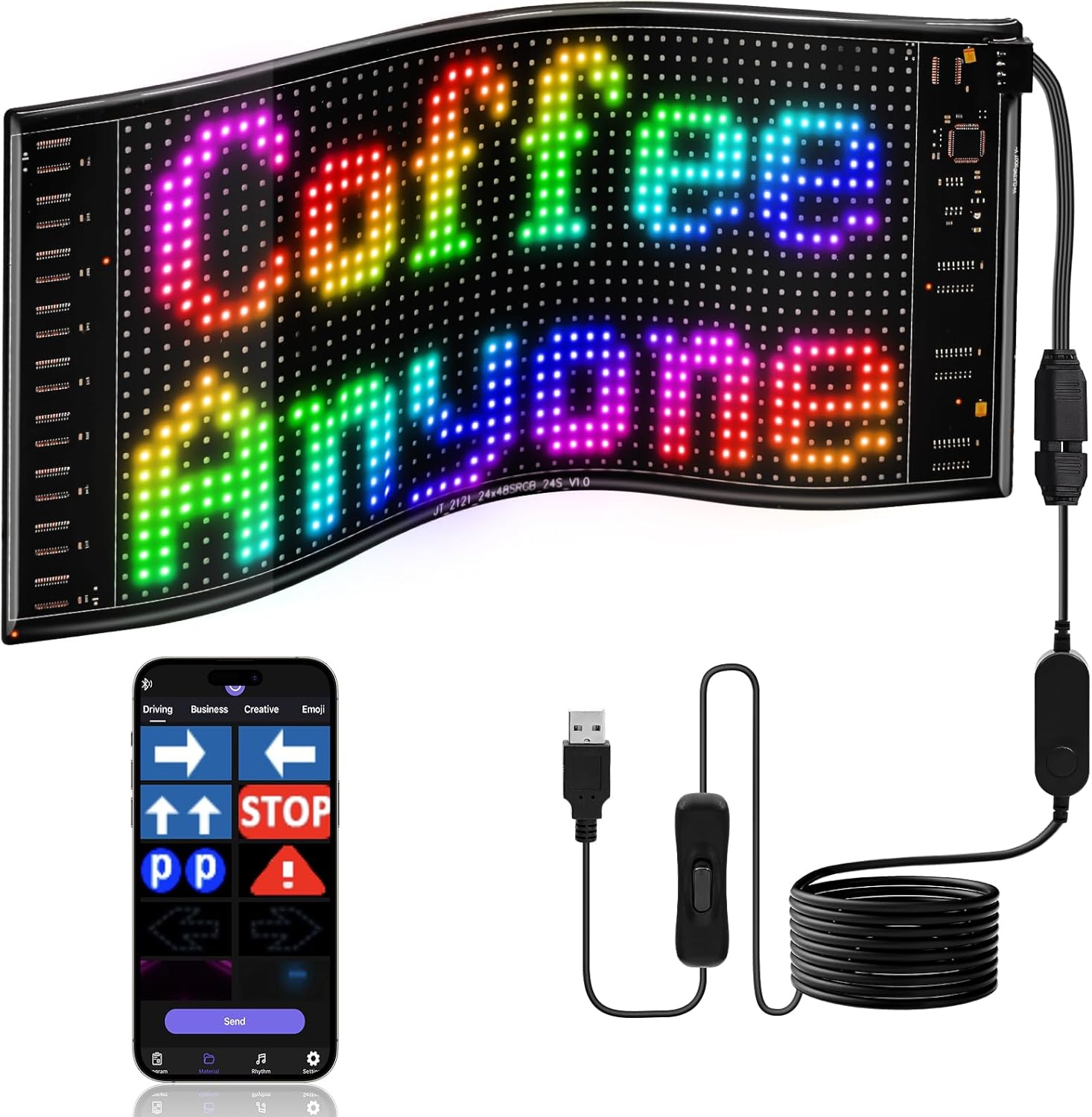 LED DIY Matrix Pixel Panel Led - đánh giá và giá Diy Electric Car