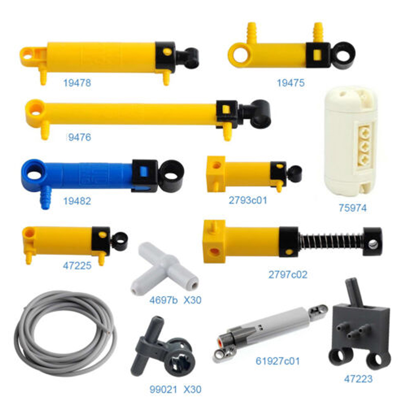 Pneumatic Parts Set Cylinder T - đánh giá và giá Diy Lego Electronics