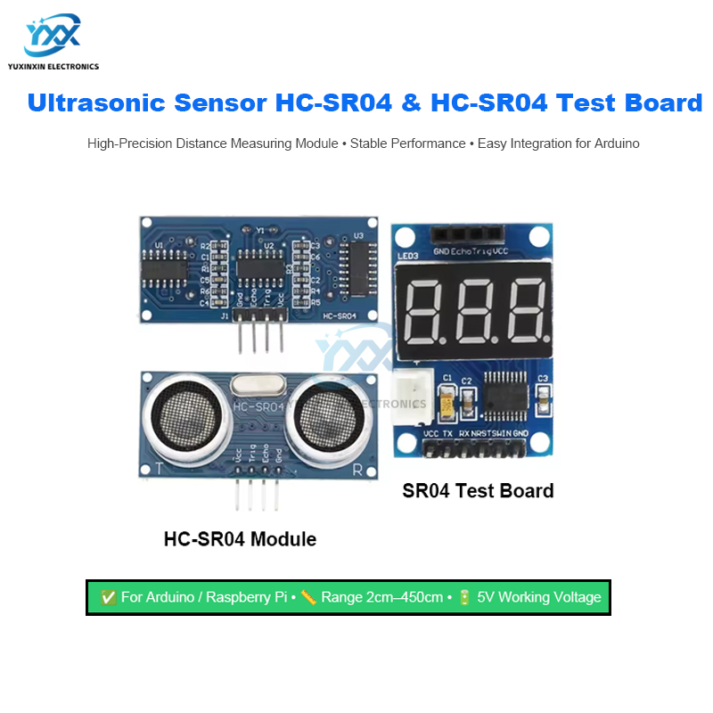 Ultrasonic Sensor HC-SR04 HCSR - đánh giá và giá Ultrasonic Sensor Hc
