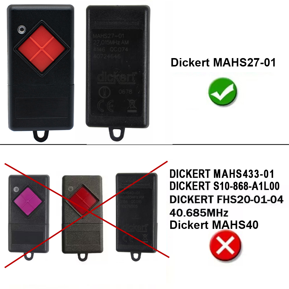 100% Compatible DICKERT 27 mhz - đánh giá và giá Diy Electronics Button