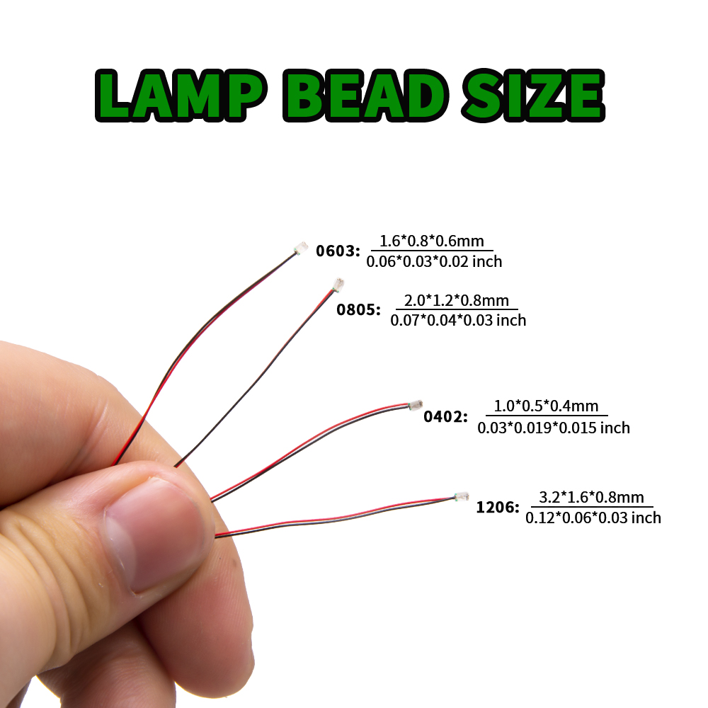 10pcs/Set Micro LED Lamp Chips - đánh giá và giá Useful Diy Electronics