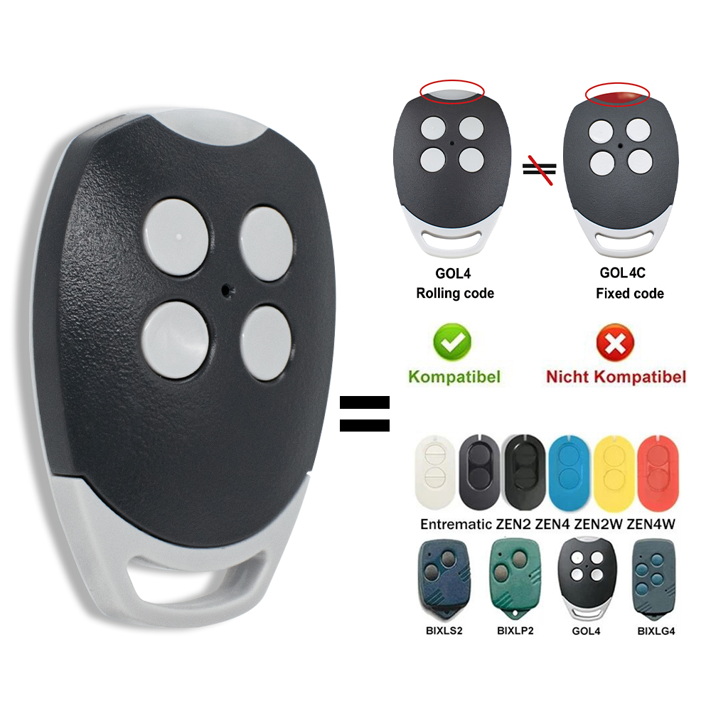 GOL4 4 Button Rolling Code 433 - đánh giá và giá Diy Electronics Button