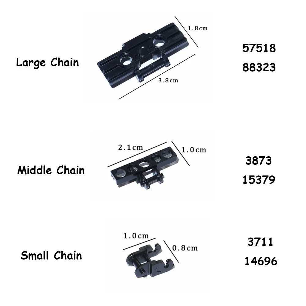 DIY Toys MOC Technical Tracks  - đánh giá và giá Diy Lego Electronics