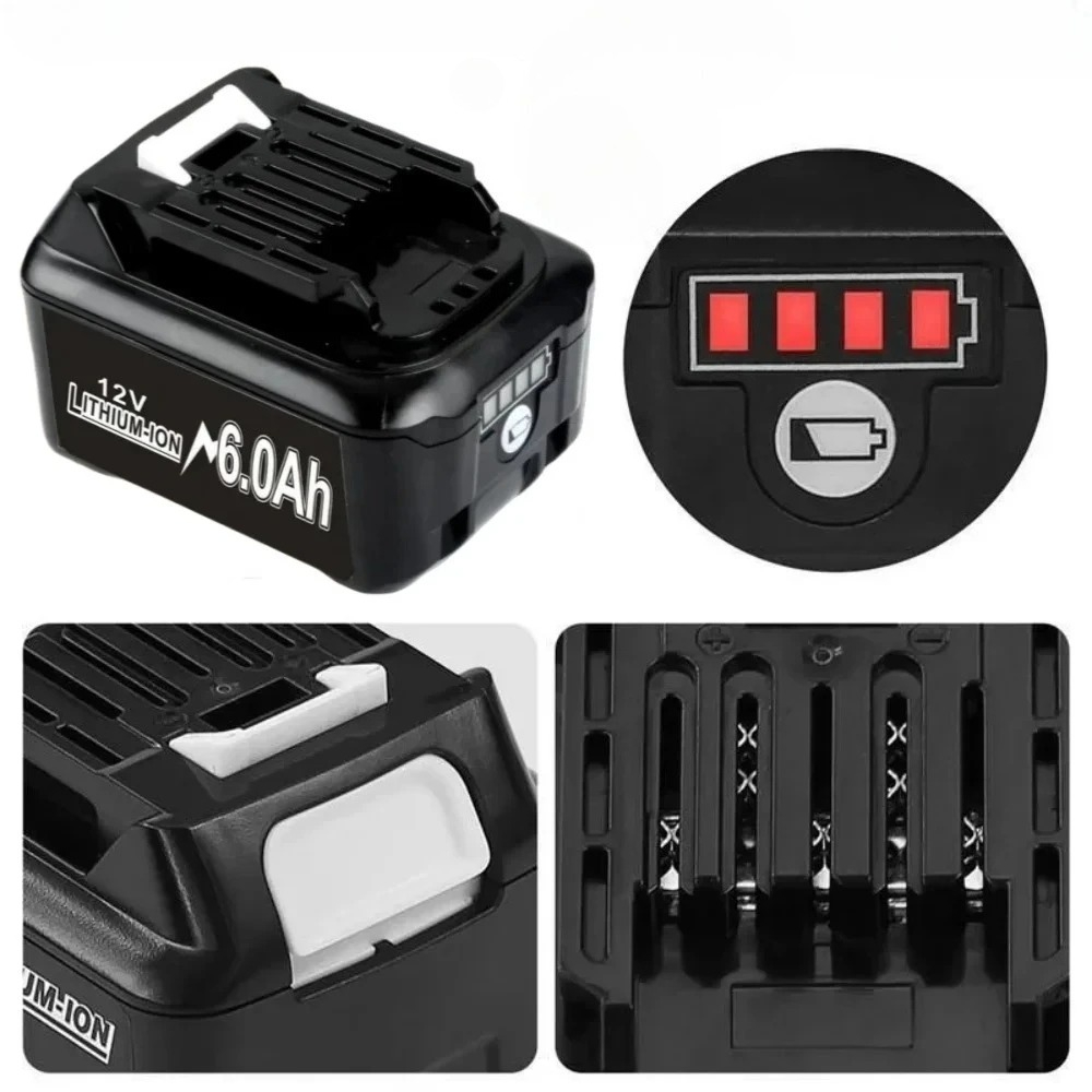 10.8V 12V Max 4.0Ah/6.0Ah Li-i - đánh giá và giá Makita Drill Hp1640