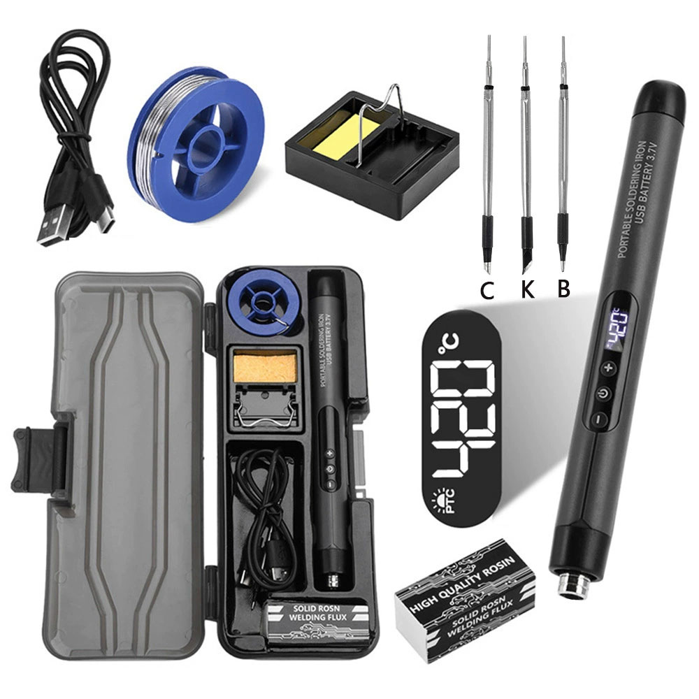 Mini Soldering Iron USB Rechar - đánh giá và giá Flux Pen Electronics