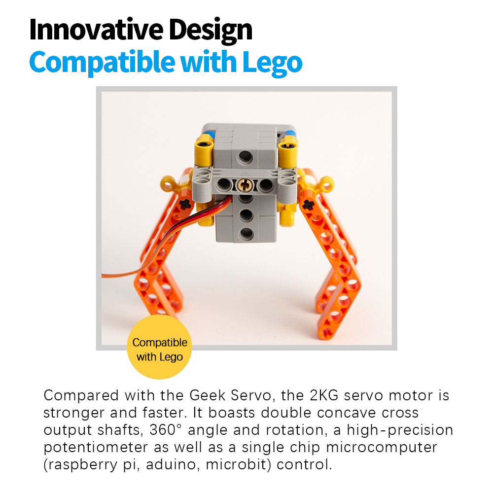 2KG Programmable 270° 360° Ser - đánh giá và giá Diy Lego Electronics