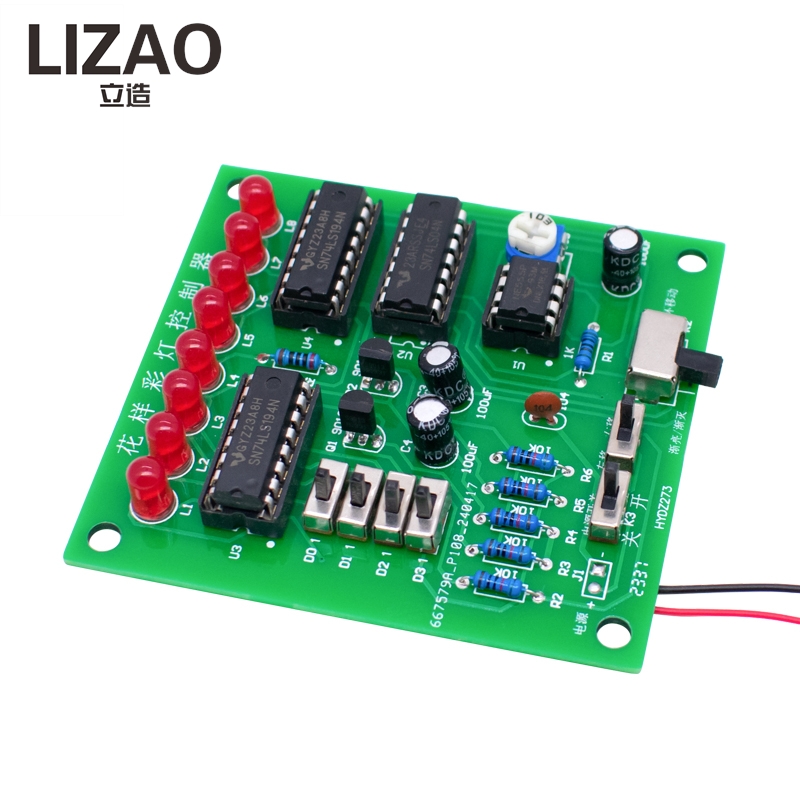 LED Flowing Light Controller D - đánh giá và giá Diy Electronics Projects For Students